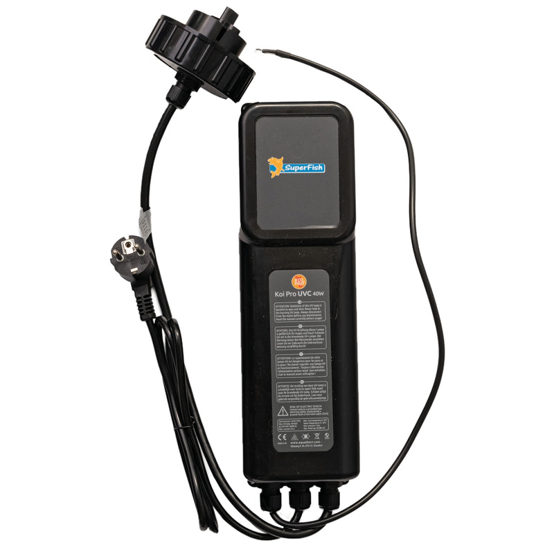 Koi Pro RVS UV Trafo T5 40W - vervangtrafo voor UV-C systeem, Onderdeel UV-C bij Vijvercentrum