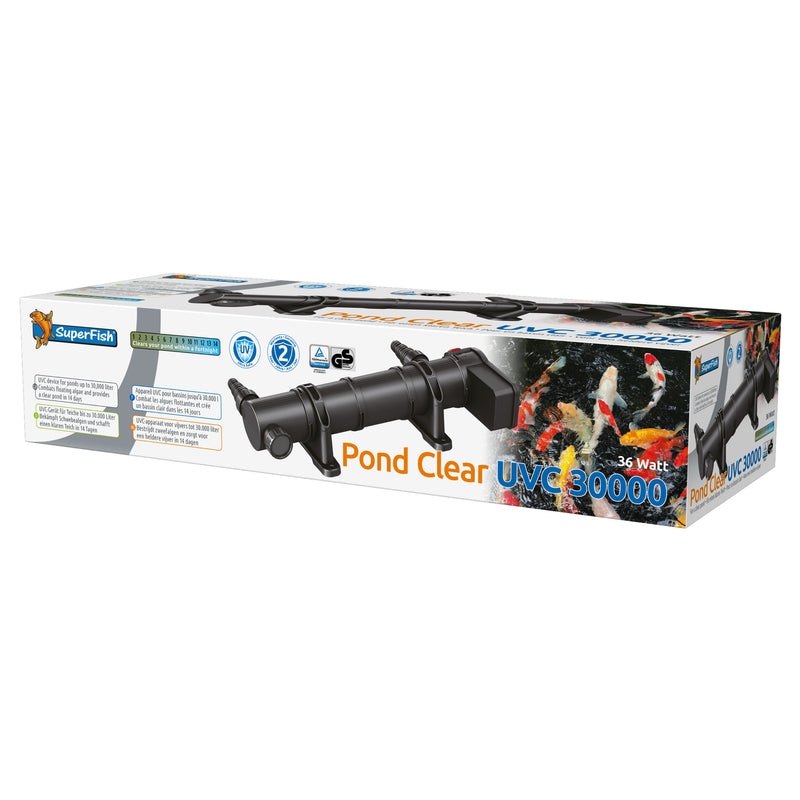 Superfish PondClear UVC 36W - UV-C unit voor vijvers tot 30.000 liter, UV-C Unit bij Vijvercentrum