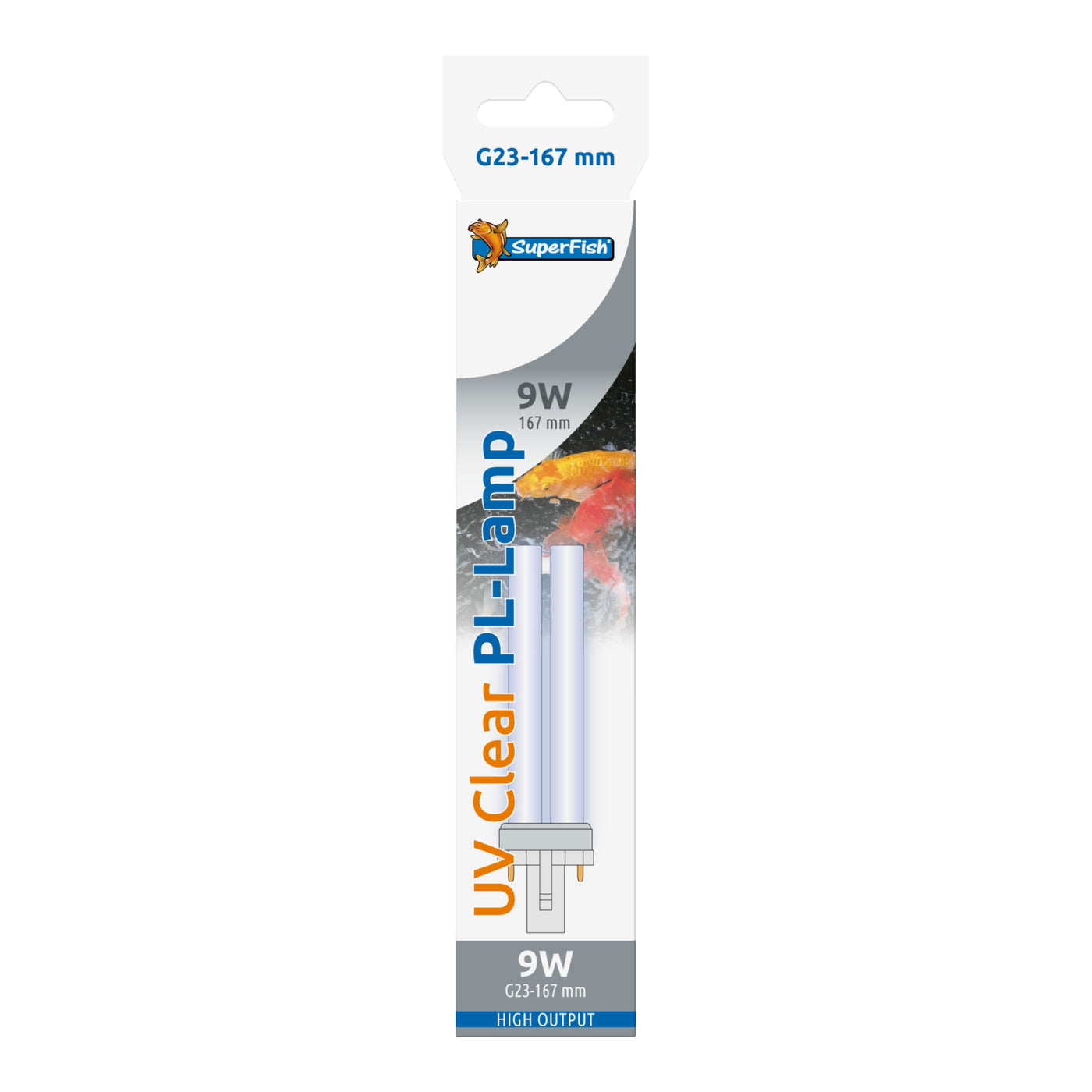 Superfish UV PL Lamp 9W G23 167 mm - vervanglamp voor UV-C vijverfilters