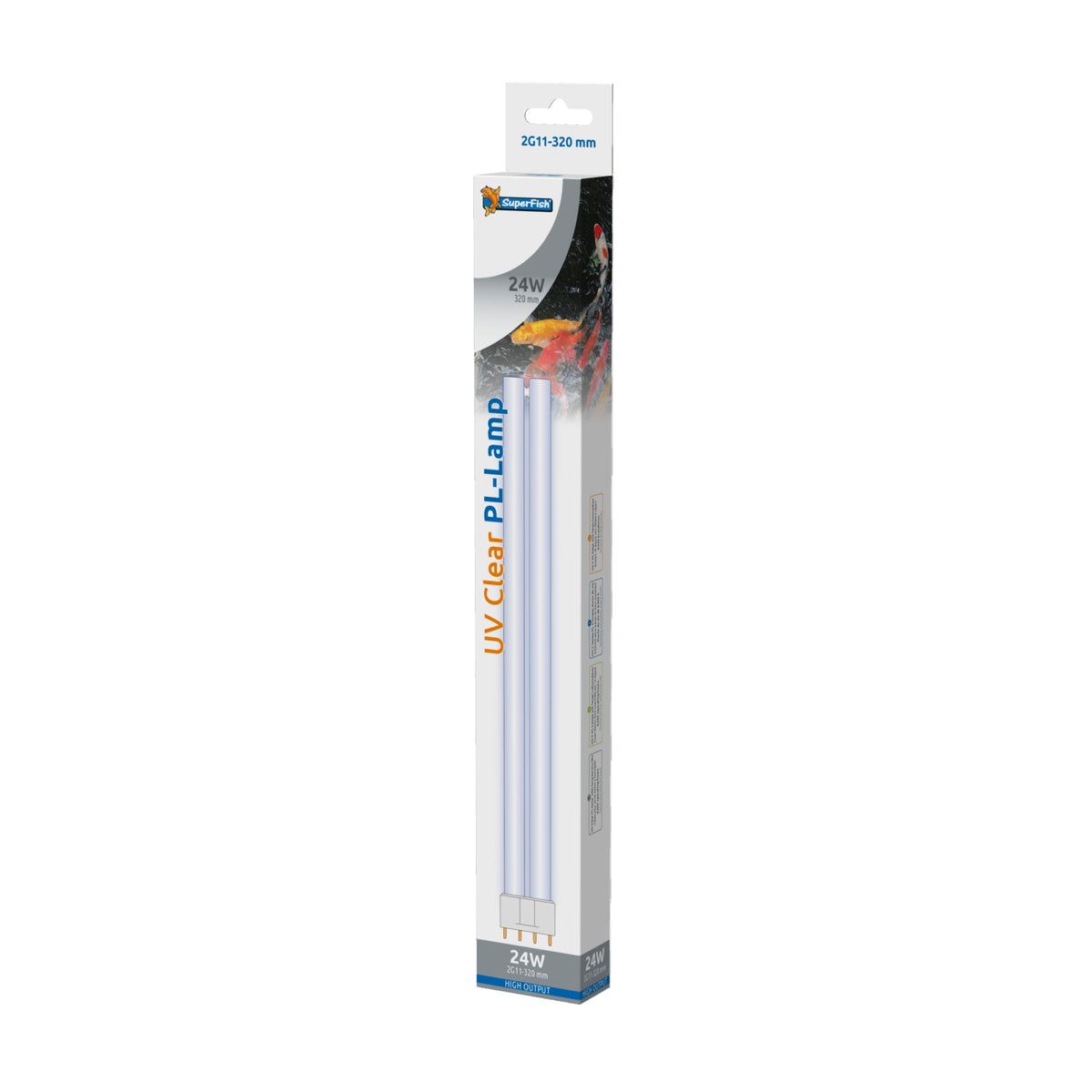 Superfish Uv Pl Lamp 24w 2g11-320mm - 8715897244445 SF UV PL LAMP 24W 2G11 320MM 3D