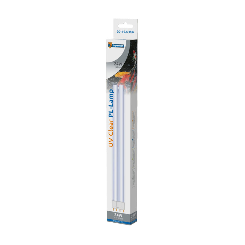 Superfish Uv Pl Lamp 24w 2g11-320mm - 8715897244445 SF UV PL LAMP 24W 2G11 320MM 3D, detailaanzicht Onderdeel UV-C