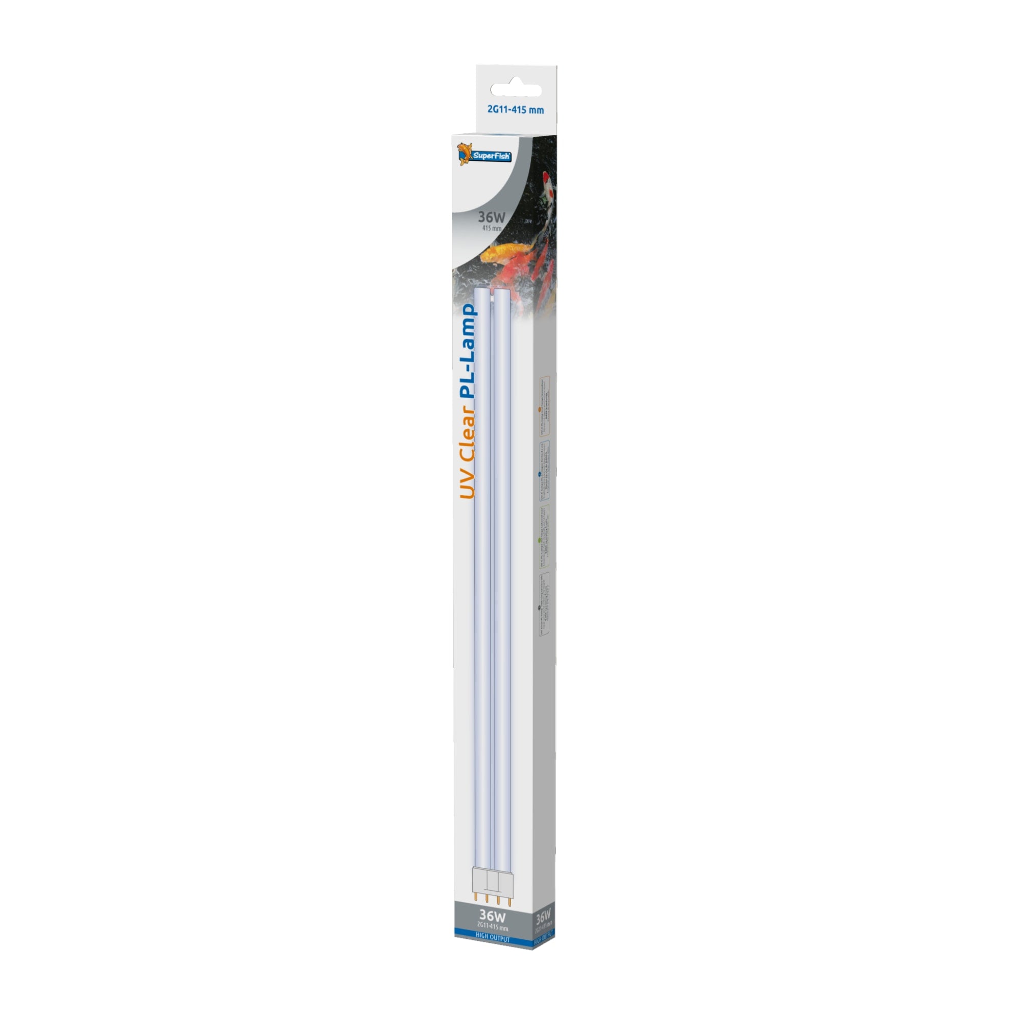 Superfish Uv Pl Lamp 36w 2g11-415mm - 8715897244452 SF UV PL LAMP 36W 2G11 415MM 3D