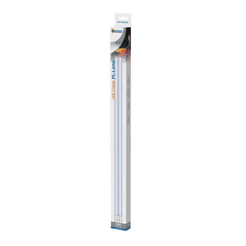 Superfish 55W PL (2G11) UV-C Vervanglamp (535mm) - Voorkom Groen Water - 8715897244469 SF UV PL LAMP 55W 2G11 535MM 3D, detailaanzicht UV-C Vervangingslamp