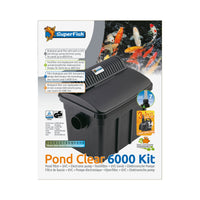 Superfish Pondclear Kit 6000 - complete filterset met pomp en 7W UV-C - 8715897241499 SF PONDCLEAR KIT 6000 UVC 7W POND ECO 2900 FRONT2, miniatuur 4