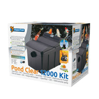 Superfish Pondclear Kit 12000 - complete vijverfilter met pomp en UV-C 13W - 8715897241505 SF PONDCLEAR KIT 12000 UVC 13W POND ECO 4900 3D, miniatuur 3
