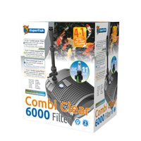 Superfish Combi Clear 6000 4-in-1 onderwaterfilter met UVC en fontein - 8715897308246 SF COMBI CLEAR 6000 3D, miniatuur 3