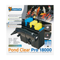 Superfish Pondclear Pro 18000 doorstroomfilter met 18W UV-C, miniatuur 1
