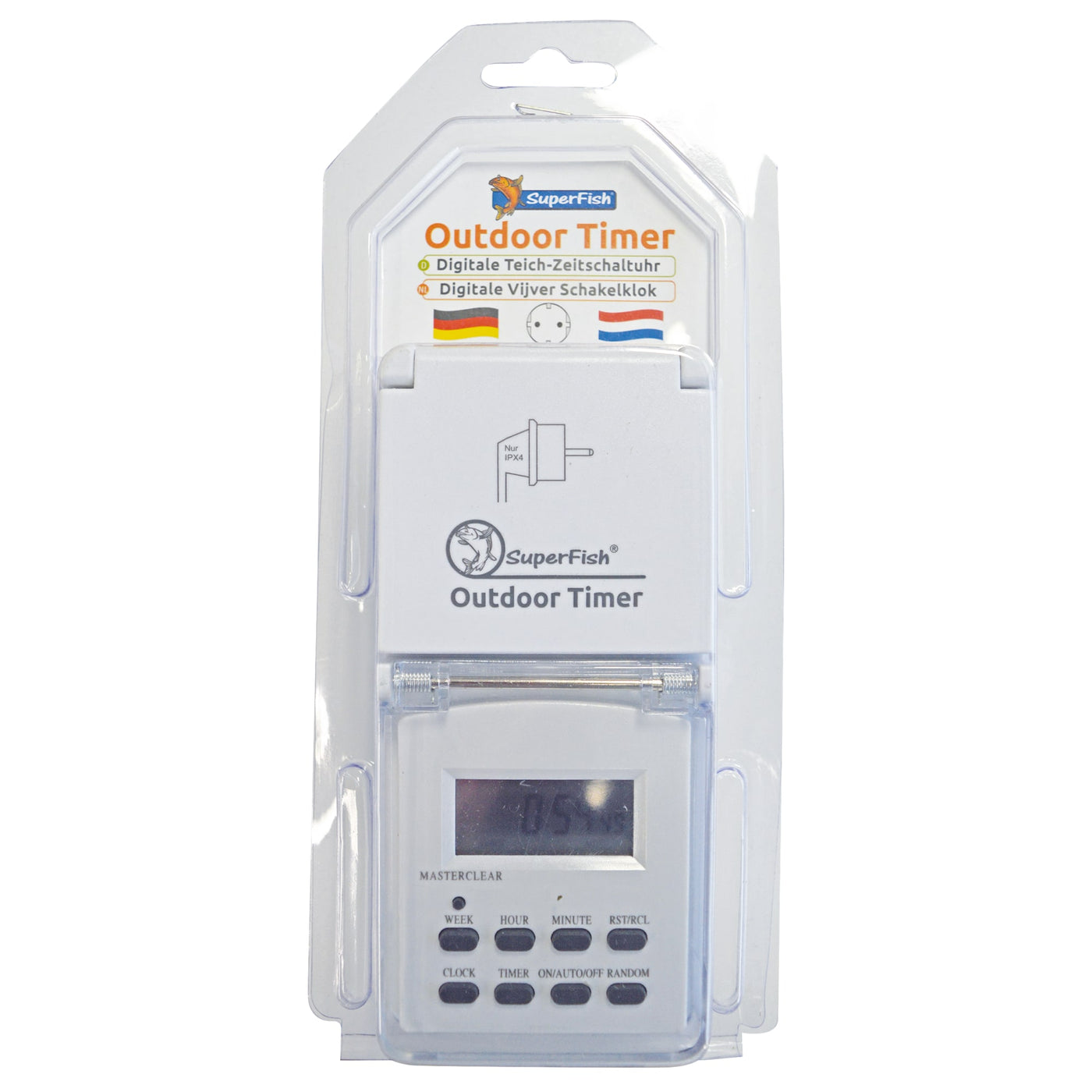 Superfish Outdoor Timer - tijdschakelklok voor vijverapparatuur bij buitengebruik