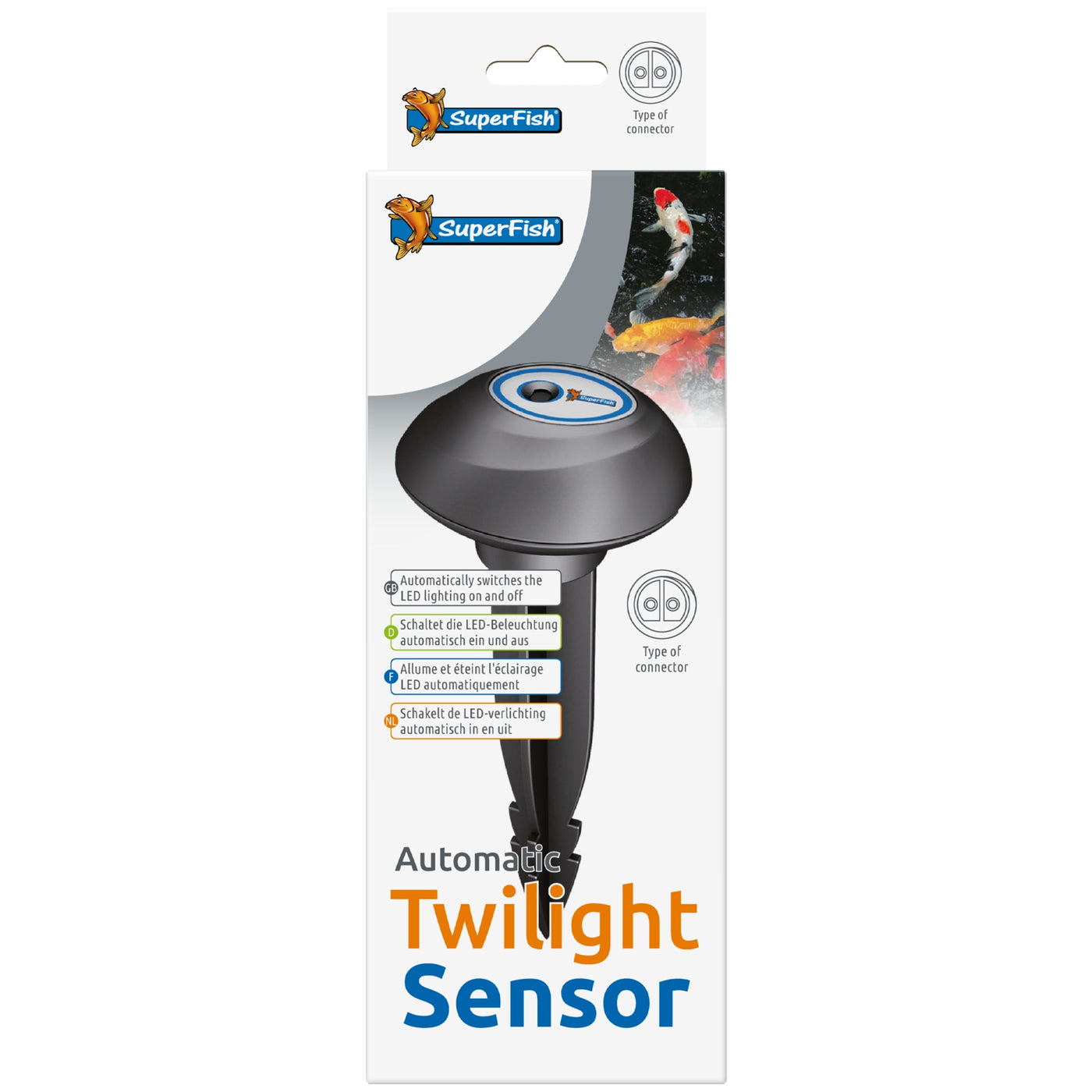Superfish Automatische Schemersensor - schakelt vijververlichting aan bij schemering
