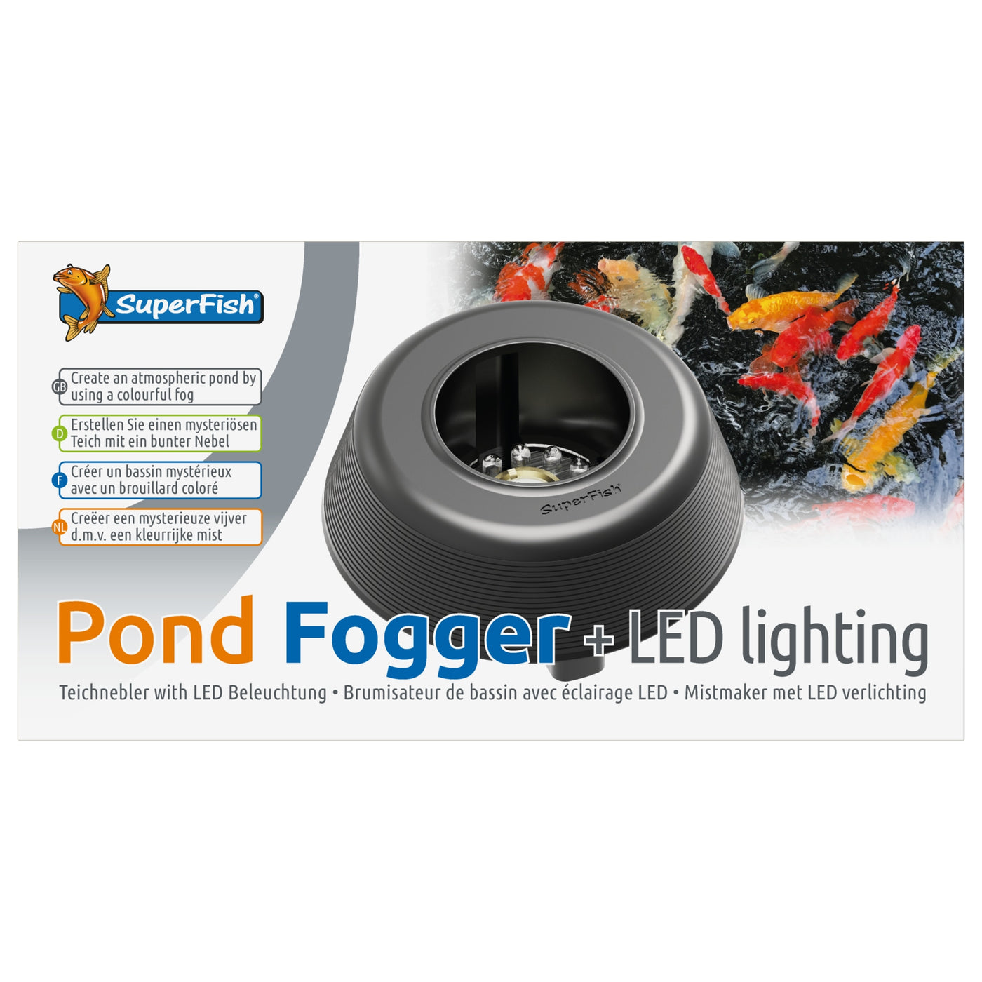 Superfish Pond Fogger Mistmaker met LED