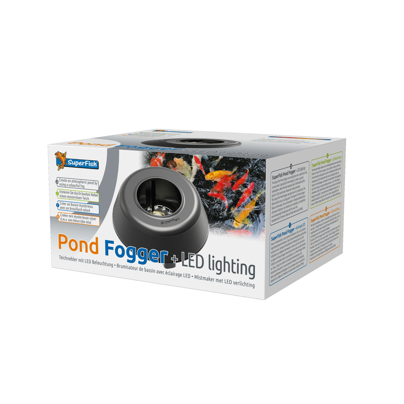 Superfish Pond Fogger Mistmaker met LED - 8715897308383 SF POND FOGGER 3D