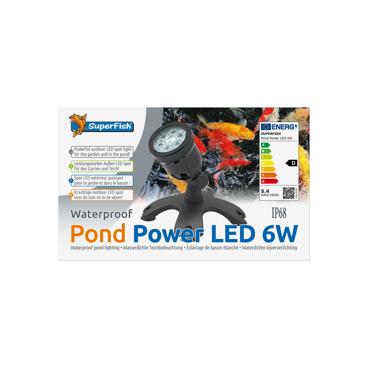 Superfish Pond Power LED 6W - Onderwaterspot voor vijvers