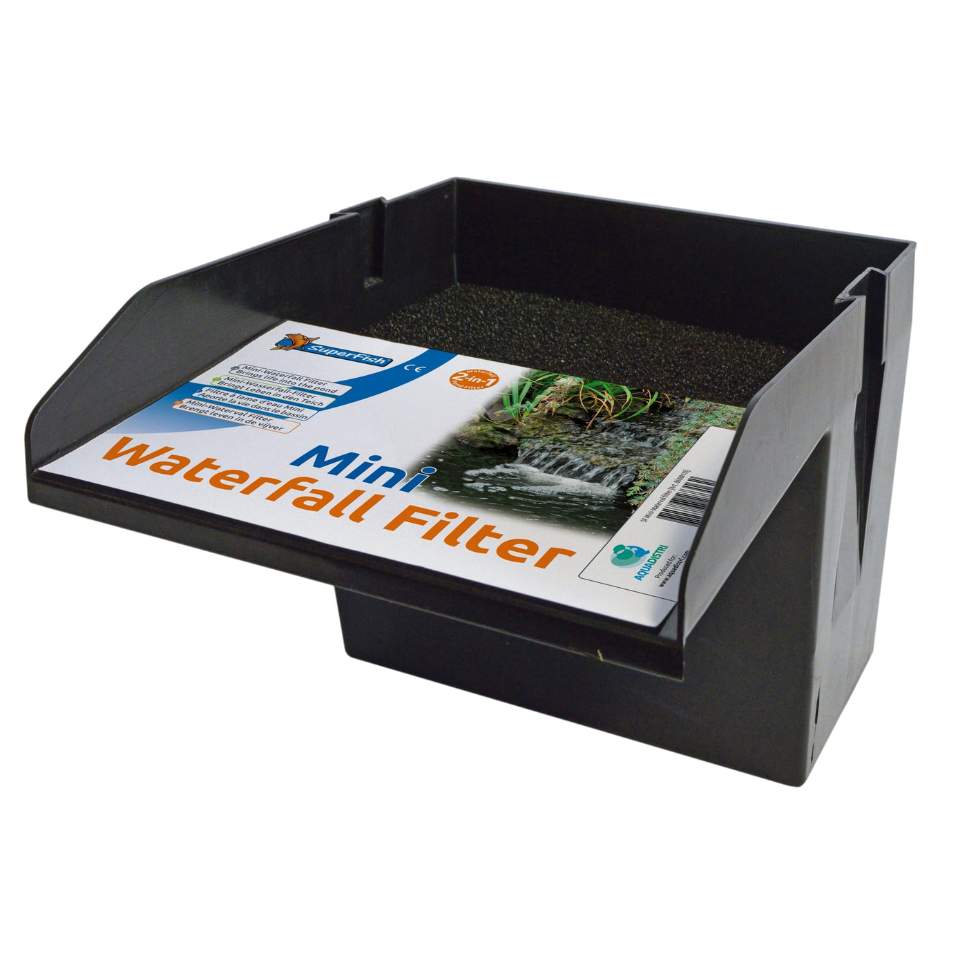 Superfish Mini Waterfall Filter - Compact vijverfilter met watervaleffect