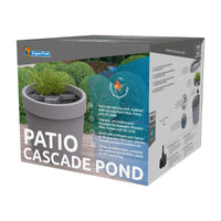 Superfish Patio Cascade Pond - compacte terras-vijver met waterval en ingebouwde pomp - 8715897338632 SUPERFISH PATIO CASCADE POND 3D, miniatuur 3