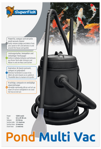 Superfish Pond Multi Vac 1200W - Vijverstofzuiger voor nat en droog gebruik, miniatuur 6