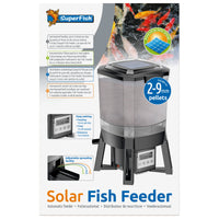 Superfish Solar Fish Feeder voerautomaat op zonne-energie met 6 liter reservoir - 8715897321498 SF SOLAR FISH FEEDER FRONT, miniatuur 6