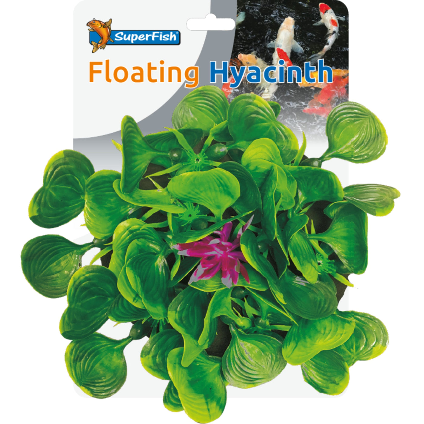 Superfish Pond Deco Waterhyacint - kunstmatige drijfplant voor de vijver