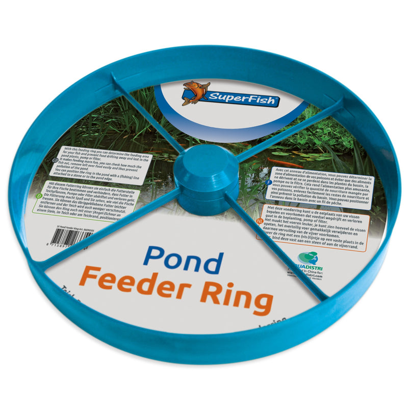 Superfish Vijvervoeder Ring 30 cm - houdt visvoer op een vaste plek, Onderhoudsproduct bij Vijvercentrum