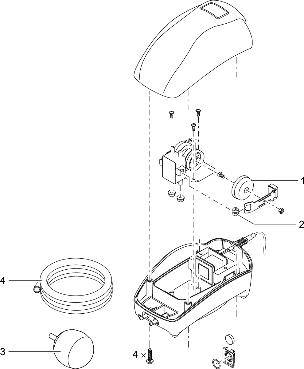 Pontec Membraan set PondoAir 450/900 - vervangmembraan voor vijverluchtpomp