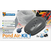 Superfish Pond Air Kit 1 - beluchtingsset met luchtpomp en luchtsteen, miniatuur 1