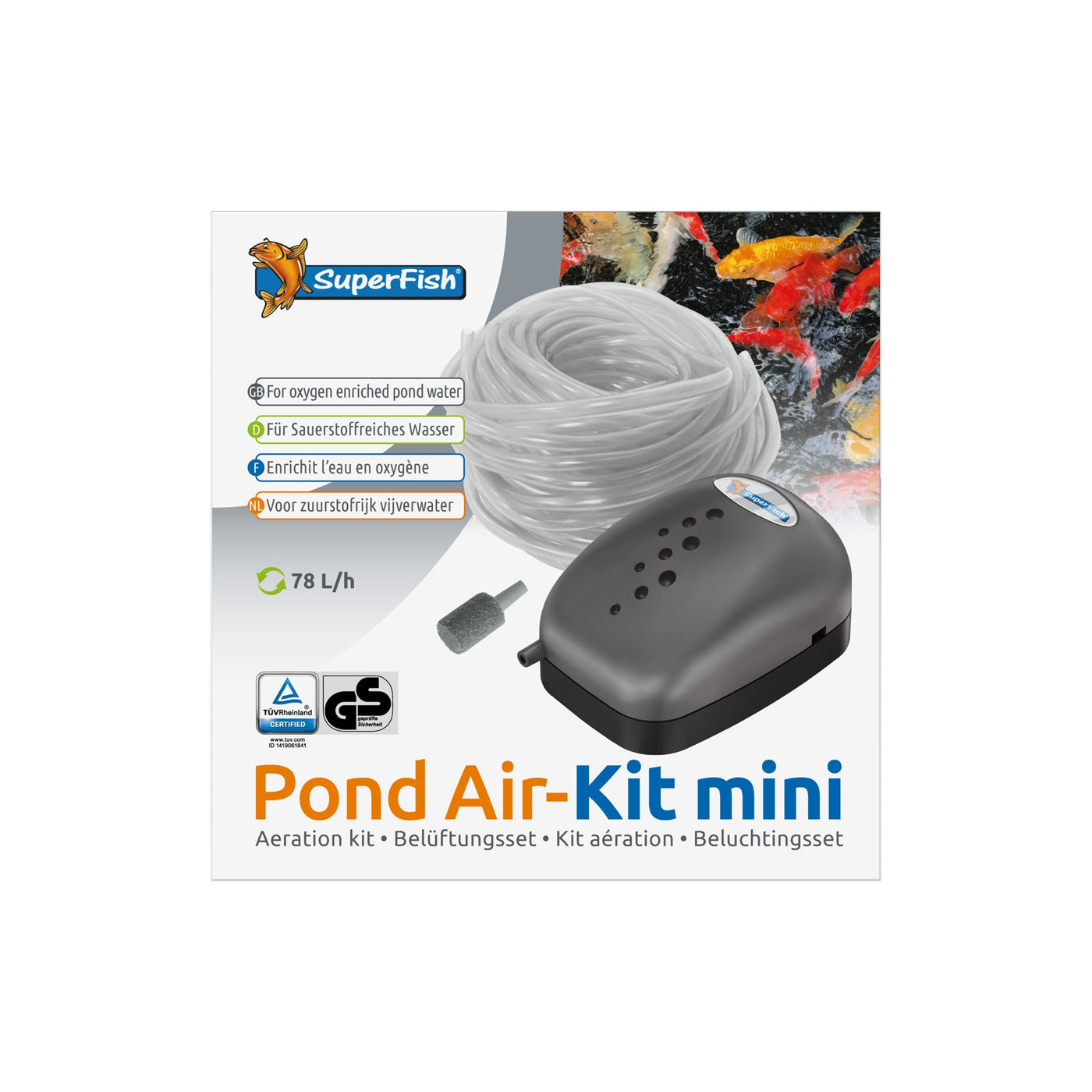 Superfish Vijverbeluchtingsset Mini