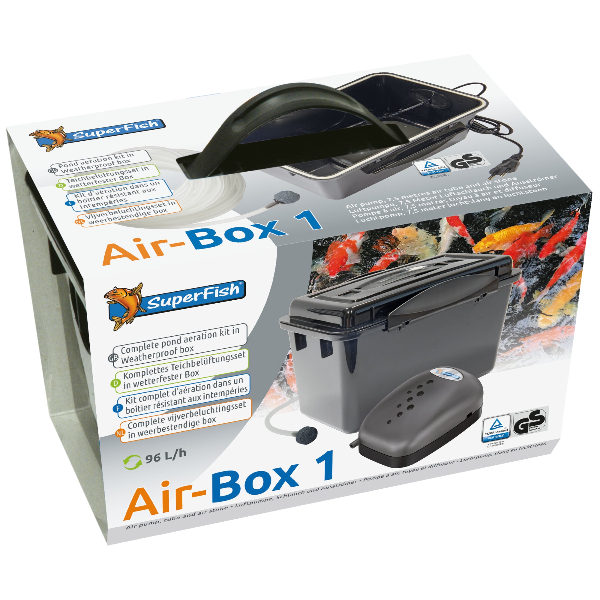 Superfish Air-Box Nr.1 - 8715897025433 SF AIR BOX NR.1 3D