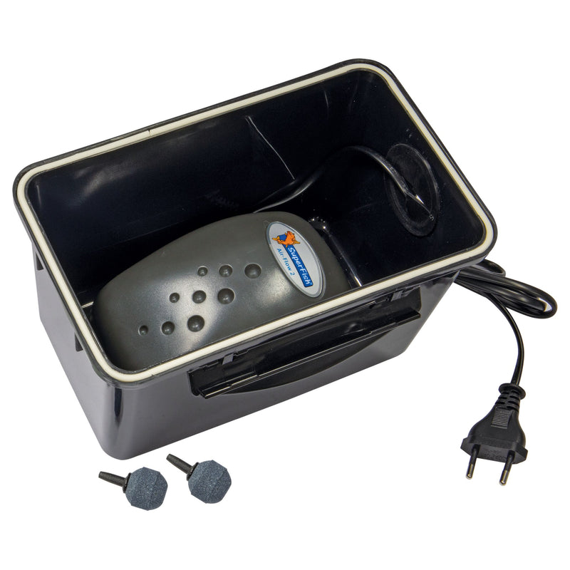 Superfish Air-Box Nr.2 - Weersbestendige vijver luchtpomp (240 L/u) - 8715897025440 SF AIR BOX NR.2 PRODUCT 2, detailaanzicht Luchtpomp