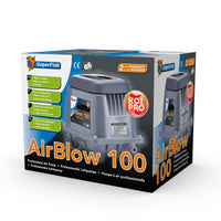 Koi Pro Air Blow 100 - membraanluchtpomp 100 l/min voor koivijvers tot 30.000 liter - 8715897204098 SUPERFISH AIR BLOW 100 3D, miniatuur 2