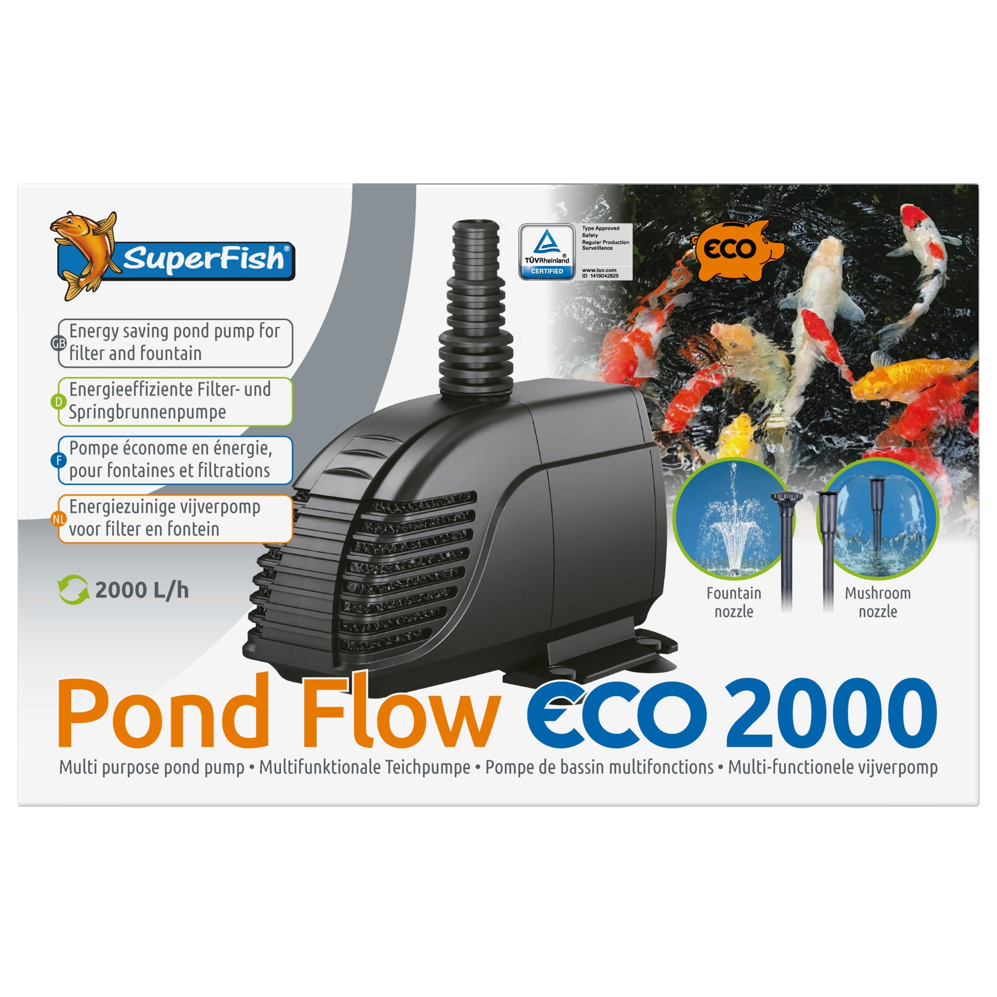 Superfish - Pond Flow Eco 2000