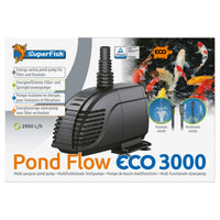 Superfish Pond Flow Eco 3000 Vijverpomp - Functioneert als basisfilter en fontein, miniatuur 1