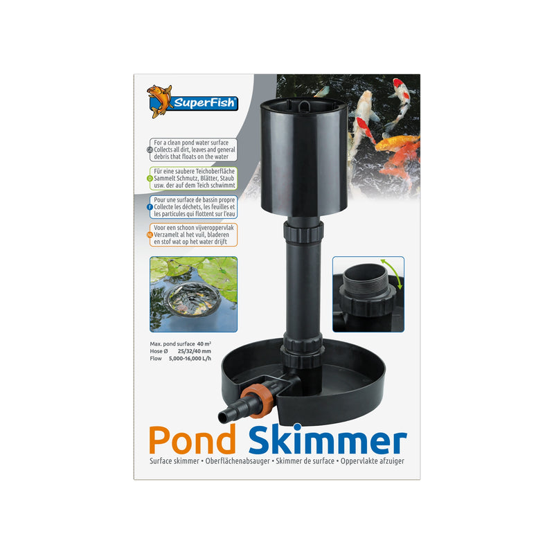 Superfish Pond Skim - vijverskimmer met ingebouwde pomp, Filterpomp bij Vijvercentrum