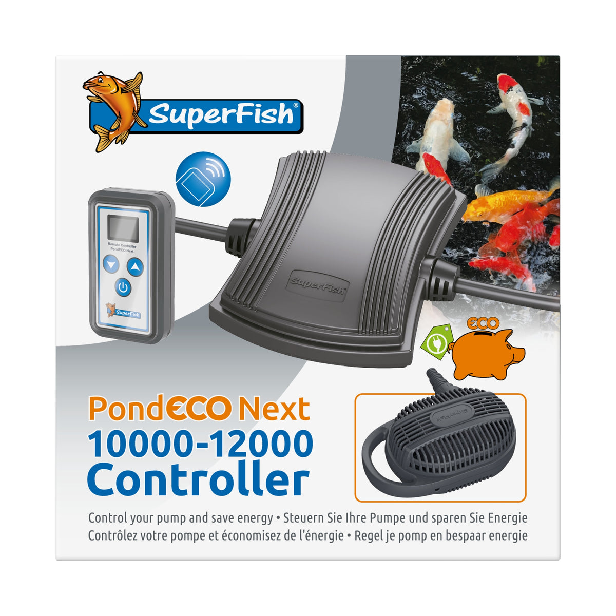 Superfish Pond Eco Next 10.000/12.000 Controller - vervangcontroller voor vijverpomp