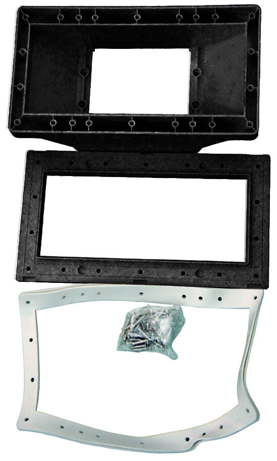 AquaForte Brede Mond Kit voor Wandskimmer - Zwart, afbeelding 2 Skimmer