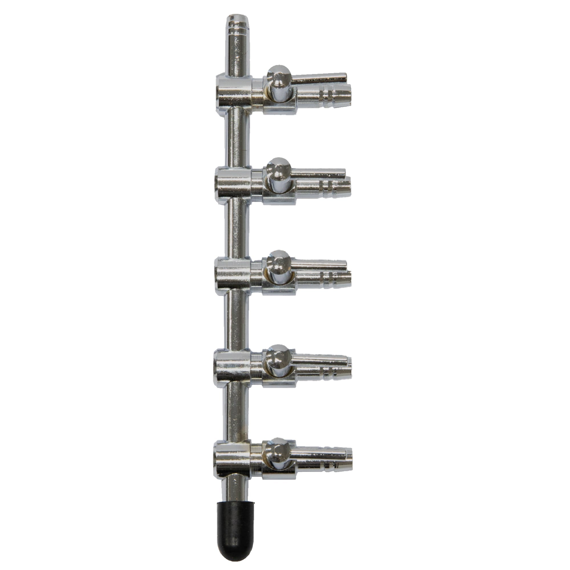 Superfish RVS Luchtkraan 5-weg - verdeelt lucht over 5 uitgangen - 8715897018770 SF BRASS AIR VALVE 5 WAY BLISTER PRODUCT