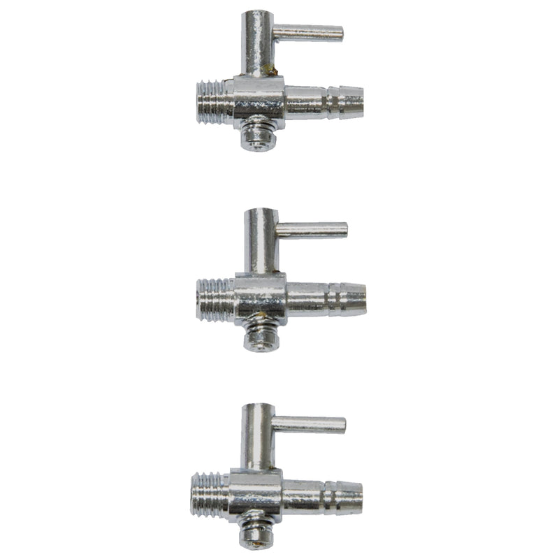 Superfish Rvs Tap Kraan 1 Weg Blist- 3 Stuks - 8715897018787 SF BRASS AIR SCREW VALVE BLISTER 3 PCS PRODUCT, detailaanzicht Filterpomp