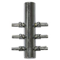 Superfish RVS Verdeelstuk 6 uitgangen - luchtverdeler voor vijverbeluchting - 8715897018794 STAINLES AIR DISTRIBUTOR WITH 6 OUTLETS PRODUCT, miniatuur 2