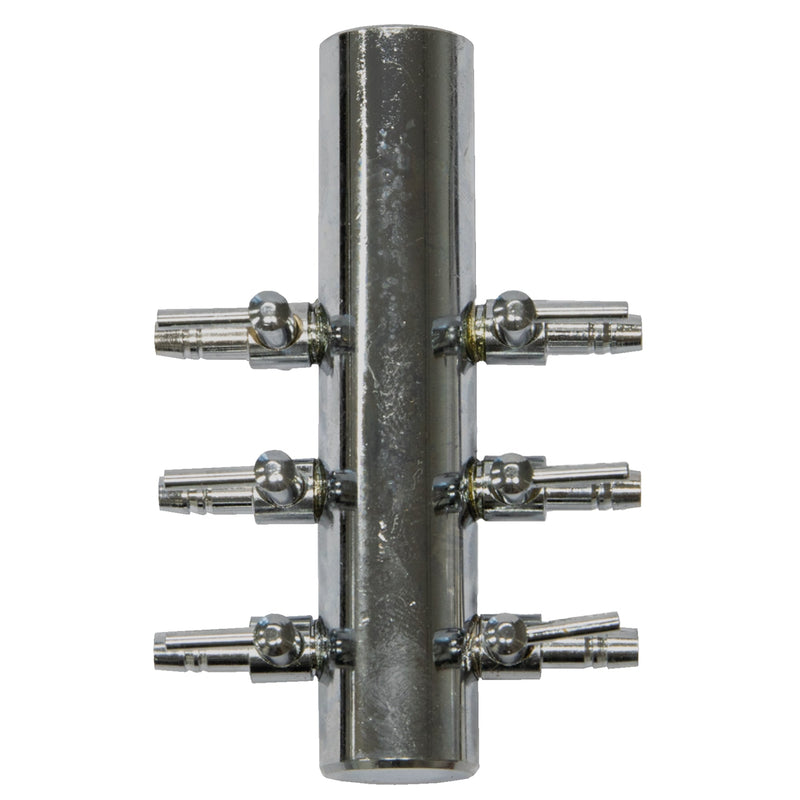 Superfish RVS Verdeelstuk 6 uitgangen - luchtverdeler voor vijverbeluchting - 8715897018794 STAINLES AIR DISTRIBUTOR WITH 6 OUTLETS PRODUCT, afbeelding 2 Beluchtingsaccessoire