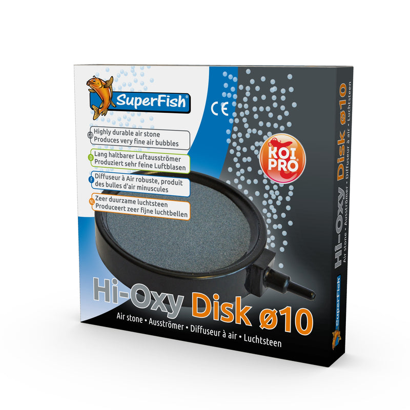 Superfish Hi Oxygen Schotel 10 cm - luchtsteenschotel voor fijne belletjes, Luchtsteen bij Vijvercentrum