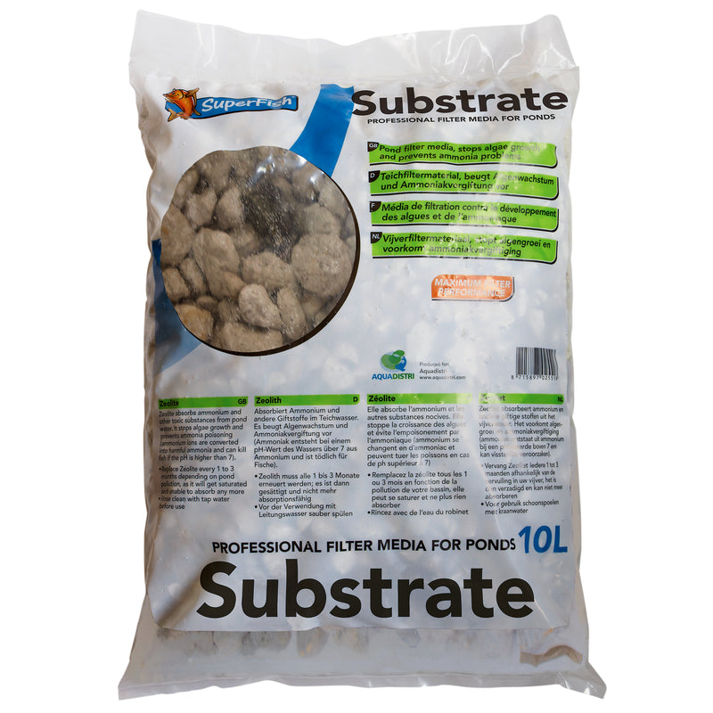 Superfish Filtersubstraat 10 liter - biologisch filtermedium voor vijverfilters, Filtermedium bij Vijvercentrum