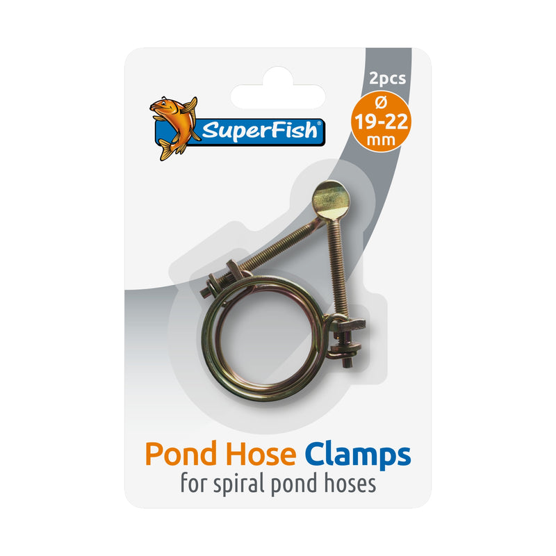 Superfish Spiraalslangklem 19-22 mm (2 stuks) - slangklem voor vijverslangen, Vijverslang bij Vijvercentrum
