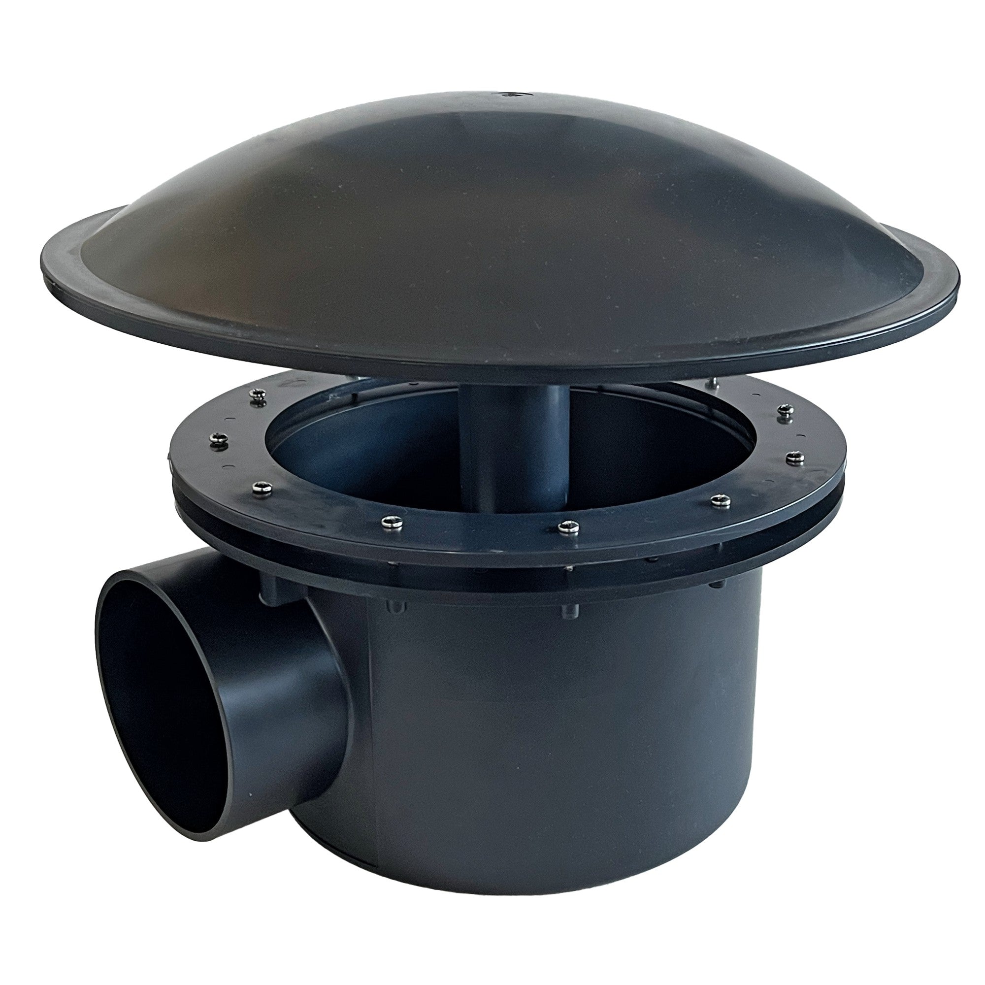 Superfish Bodemdrain 110 mm Domed - bodemafvoer met koepelrooster voor koivijvers
