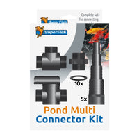 Superfish multi aansluitset 20/25/32/40 mm - universele slangkoppeling, miniatuur 1