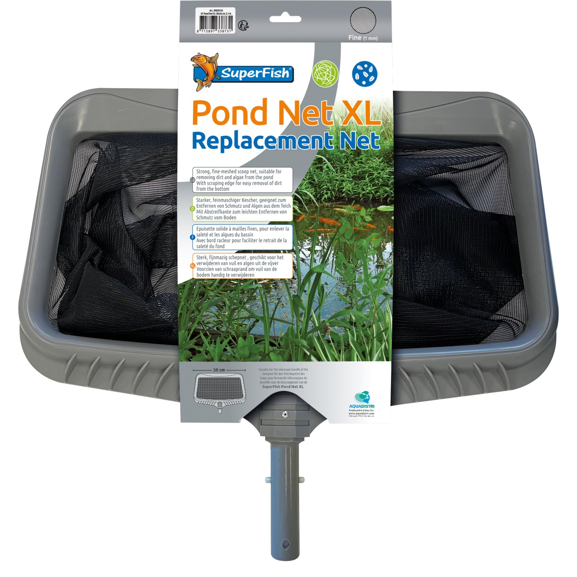 Superfish Vijvernet XL Vervangnet - reservenet voor Superfish Vijvernet XL