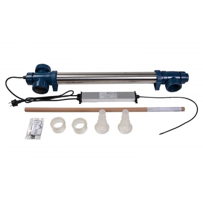 Aquaforte RVS Power UV-C 40 Watt T5 v1 - UV-C unit voor vijvers tot 40.000 liter