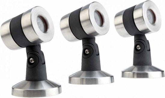 Oase LunAqua Maxi LED Set 3 - Complete set met 3 vijverspots en transformator 12V, afbeelding 2 Vijververlichting