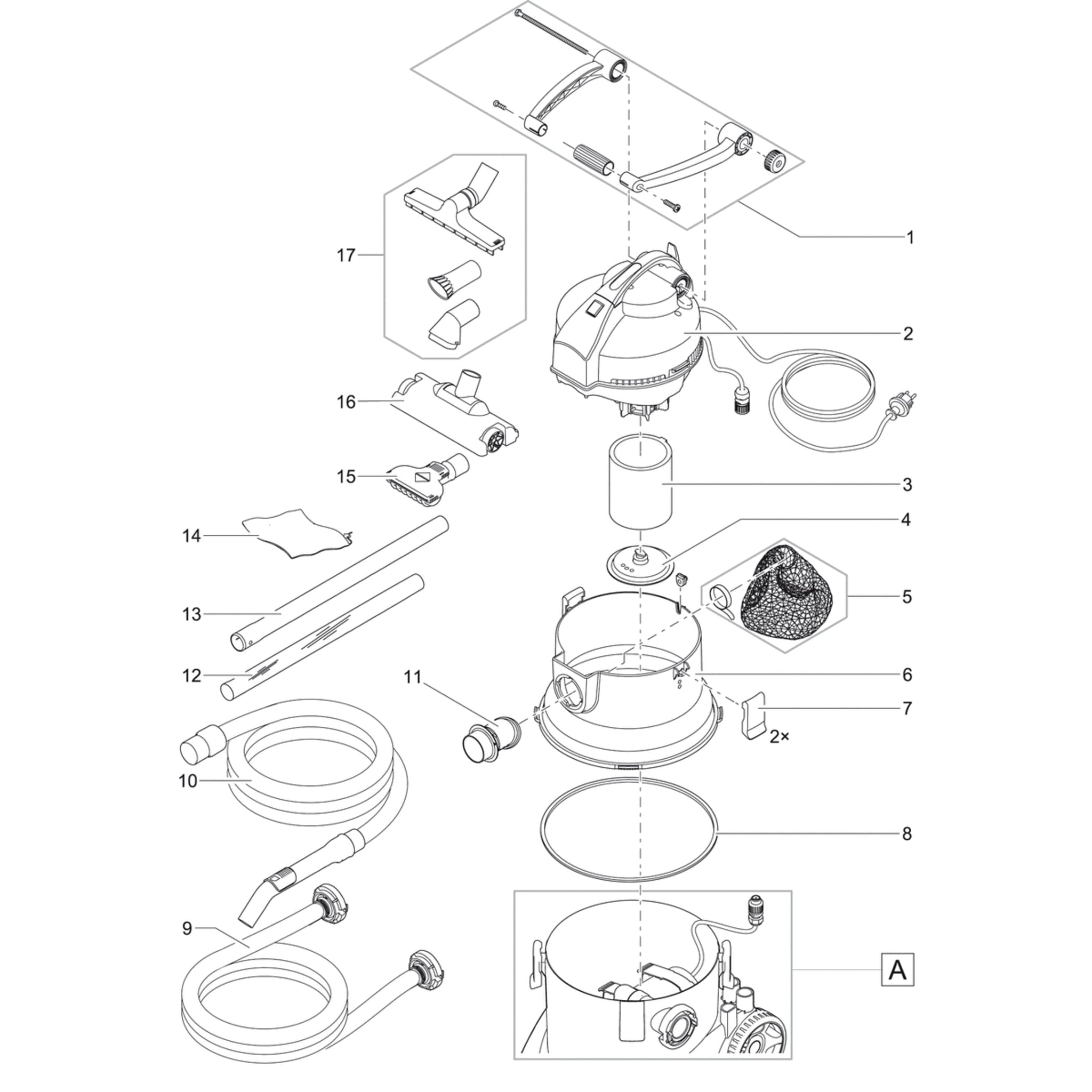 Oase Verlengslang PondoVac 5 - productfoto