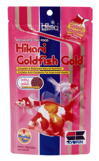Hikari Gold Goldfish Baby 300 g - Premiumvoer voor Jonge Goudvissen, miniatuur 2