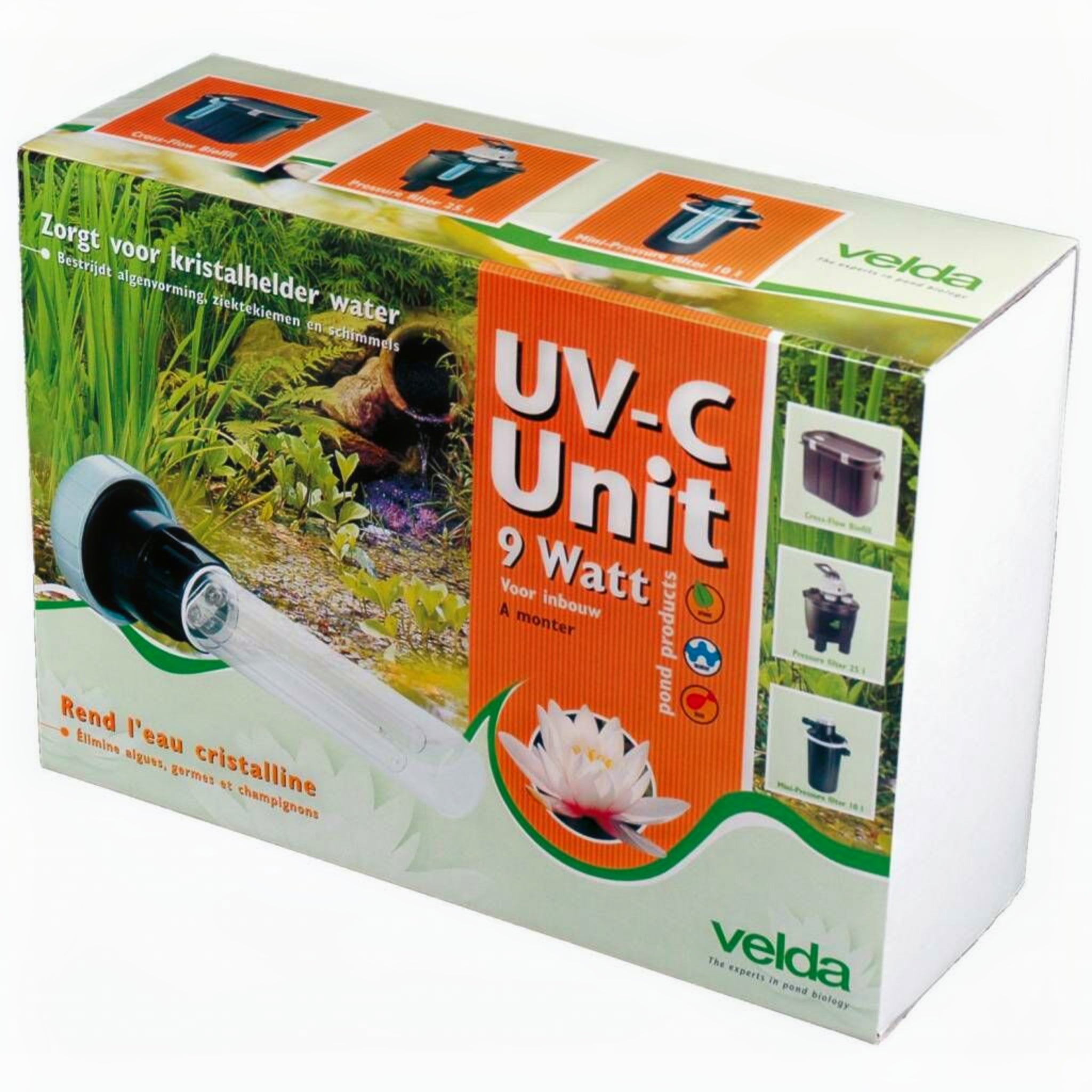 Velda UV-C Unit 9 Watt Inbouw - productfoto