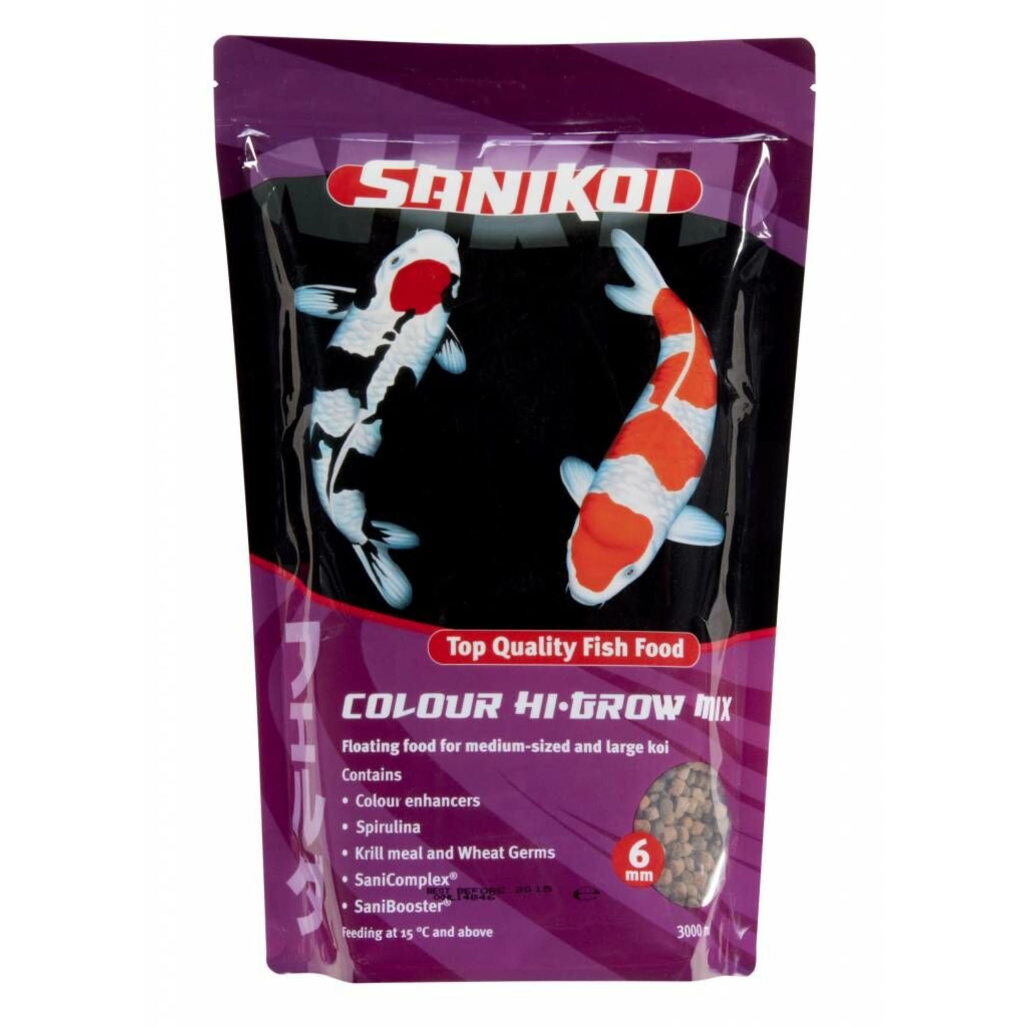 Sanikoi Colour Hi-Grow Mix 6mm (3 Liter) - productfoto