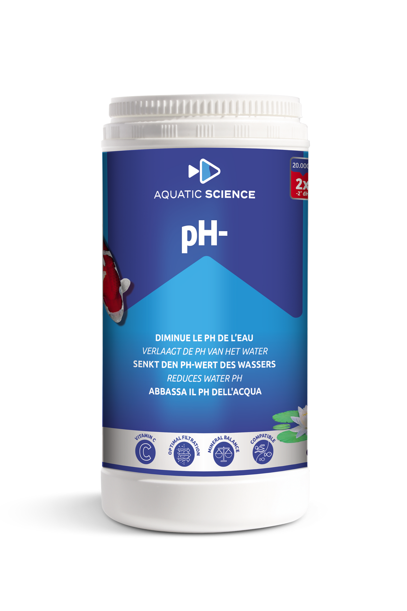 Aquatic Science pH - 0,4 Kg - productfoto